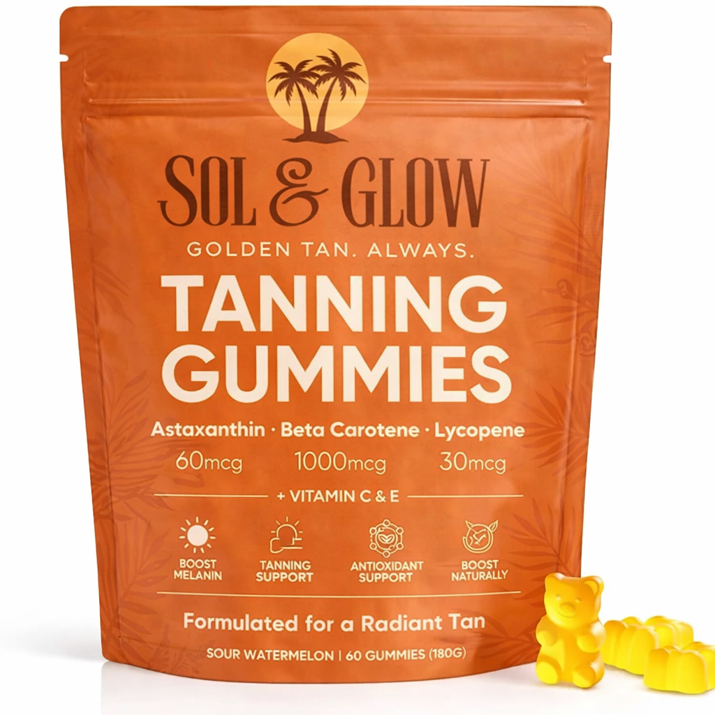 Sol & Glow Tanning Gummies